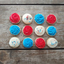 Load image into Gallery viewer, Custom Colored Mini Frosted Sugar Cookies
