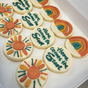 Deluxe Custom 3" Frosted Circles