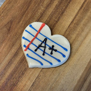 Bulk Heart Notebook Paper Cookies (Teacher Appreciation)