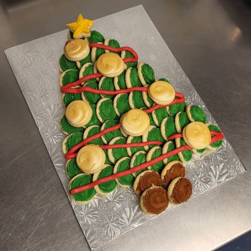 Mini Sugar Cookie Christmas Tree