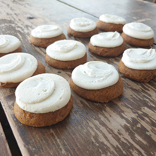 Pumpkin Cake Cookies