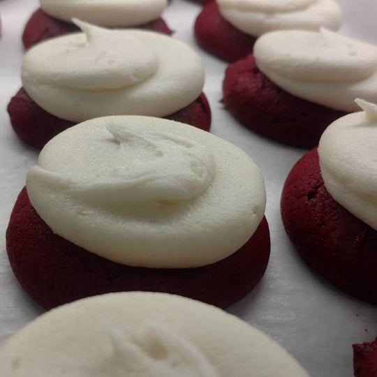 Red Velvet Cake Cookies