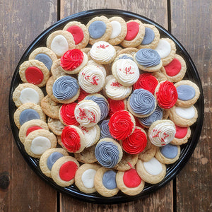 Scarlet and Gray Classic Tray