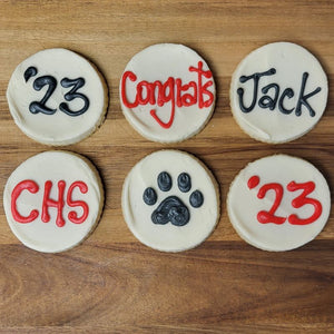 Graduation Custom Circles (Circles with something written on them)