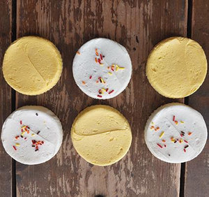 Six Pack 3" Frosted Sugar Cookies Seasonal Colors Only