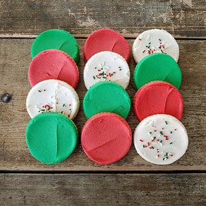 3" Frosted Sugar Cookies Seasonal Colors