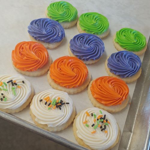 Halloween Mini Sugar Cookies