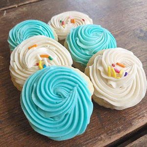 Mini Frosted Sugar Cookies Custom Colors