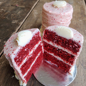 Red Velvet Mini Tower Cake